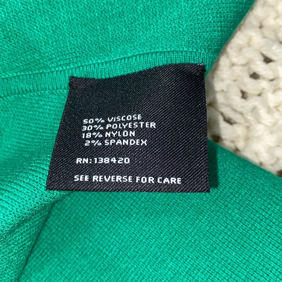 Carlisle Pine green knit sweater size large new with tags - Picture 4 of 8